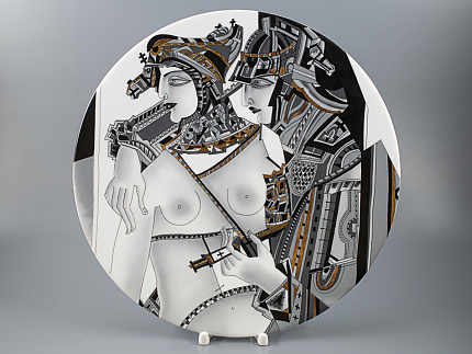 Тарелка плоская форма Extra Vatel рисунок Любовный напиток арт. 80.73289.00.1