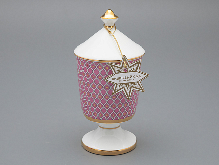 Подарочный набор Свеча ароматическая Идиллия Астра 2 аромат Вишневый сад, арт 81.33302.00.1