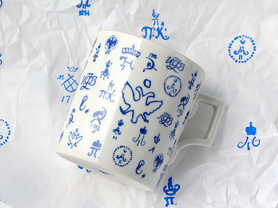 Подарочный набор Чашка с блюдцем чайная, форма Гербовая, рисунок Лого 1, арт 81.32931.00.1