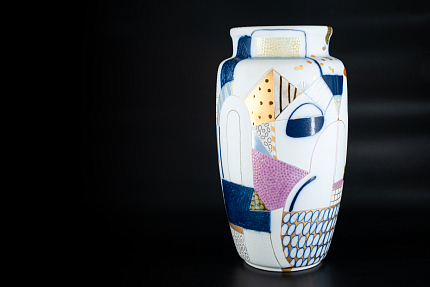 Ваза Город на форме Китайская среднего размера, арт 60.15654.00.1