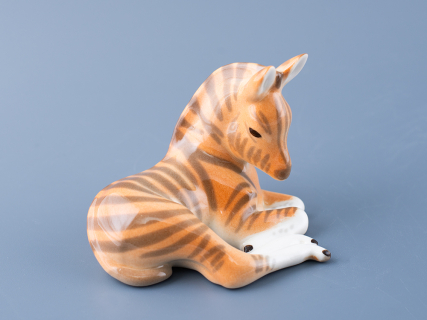 Скульптура Зебренок лежащий арт. 82.01034.00.1, 