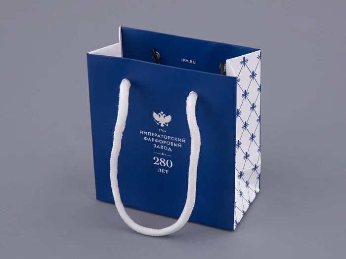 Пакет бумажный самый малый 120х130х60 мм арт. 14.00950.05, 