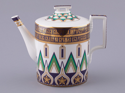 Сервиз чайный на 6 персон 20 предметов, форма Гербовая, рисунок Великая Русь, арт. 81.31998.00.1