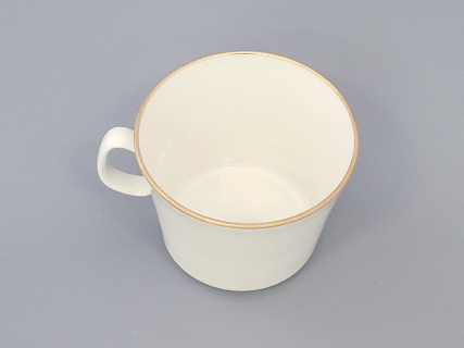 Чашка с блюдцем чайная форма Молодежная, рисунок Золотая Лента, арт 81.16425.00.1, 