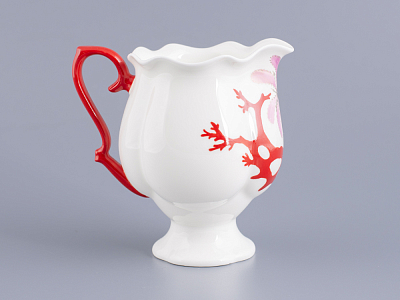 Сливочник 320 мл.,  форма Наташа, Сокровища моря арт. 80.60824.00.1