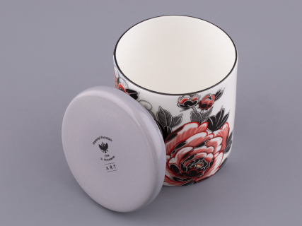 Свеча ароматическая в подарочной упаковке, форма tоp, рисунок TATTOO SERPENTA аромат Северное сияние, арт. 81.32802.00.1, 