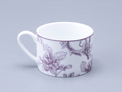 Чашка с блюдцем форма Соло рисунок Monplaisir Violet, арт. 81.29440.00.5