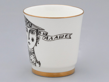 Подарочный набор стопок форма Сувенирная 1, рисунок Русская культура, арт. 81.31748.00.1