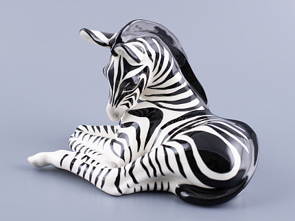 Скульптура Зебра больщой размер арт. 82.02814.00.1