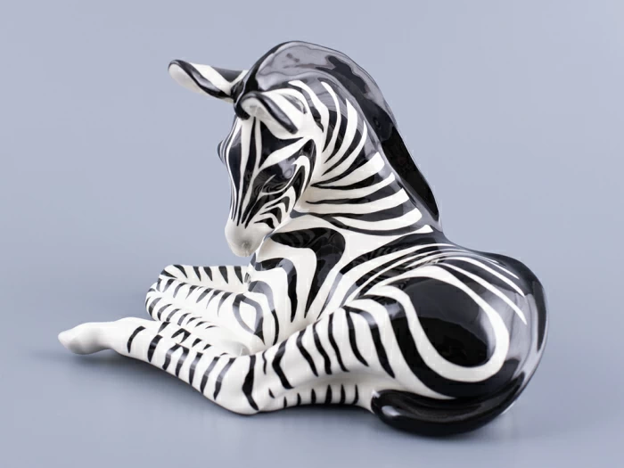 Скульптура Зебра больщой размер арт. 82.02814.00.1, 