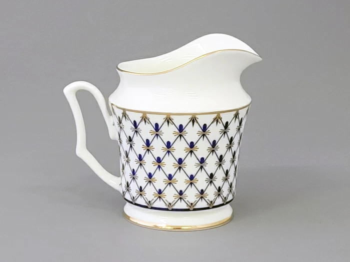 Сливочник 120 мл.,  форма Юлия, рисунок  Кобальтовая сетка арт. 80.66468.00.1, 