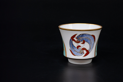 Чашка чайная 220 мл Рыбы. Знак Зодиака на форме Банкетная, арт 60.05724.00.2