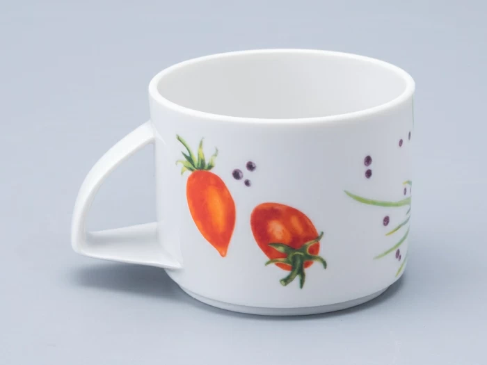 Чашка с блюдцем форма Баланс рисунок Мамина дача, арт. 81.34399.00.1, 