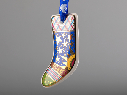 Подарочный набор Елочные игрушки Колядки 5 шт. арт. 81.30735.00.1, 