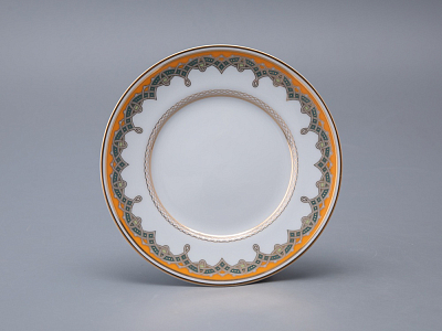 Чашка с блюдцем 250 мл в подарочной упаковке форма Соло рисунок Облепиха сибирская, арт. 81.33948.00.1