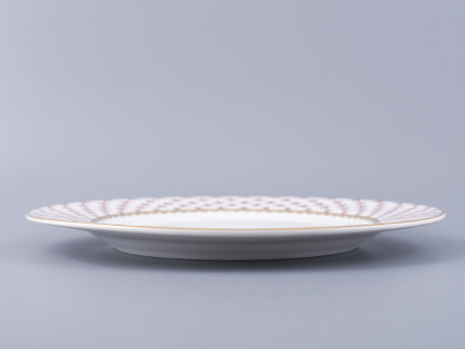 Тарелка 180 мм форма Гладкая рисунок Сетка-Блюз 2, арт 80.86484.00.1, 