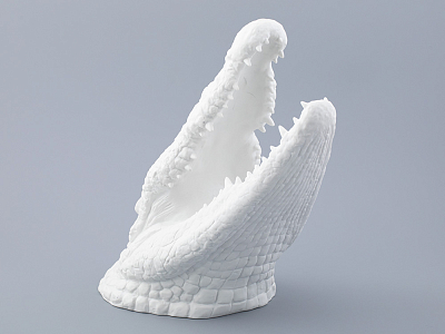 Подарочный набор Крокодил голова и хвост, рисунок Белый, арт. 81.32755.00.1