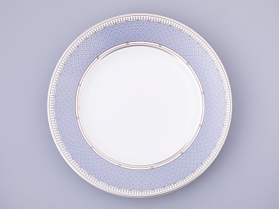 Сервиз чайный на 6 персон 21 предмет, форма Гербовая, рисунок Серебряный город, арт. 81.32583.00.1