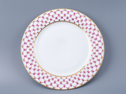 Тарелка 180 мм форма Гладкая рисунок Сетка-Блюз 2, арт 80.86484.00.1, 