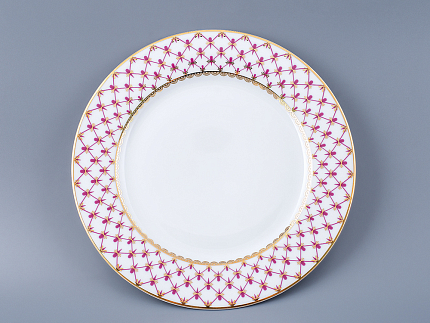 Тарелка 180 мм форма Гладкая рисунок Сетка-Блюз 2, арт 80.86484.00.1