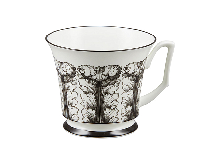 Подарочный набор чашка с блюдцем, форма Юлия рисунок Сысоев Волшебный сад IV арт. 81.30915.00.1