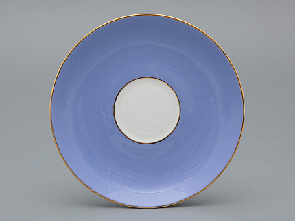 Чашка с блюдцем L’Art des Fleurs в подарочной упаковке, форма Весенняя 2, рисунок Аметистовое пламя, арт 81.33403.00.1