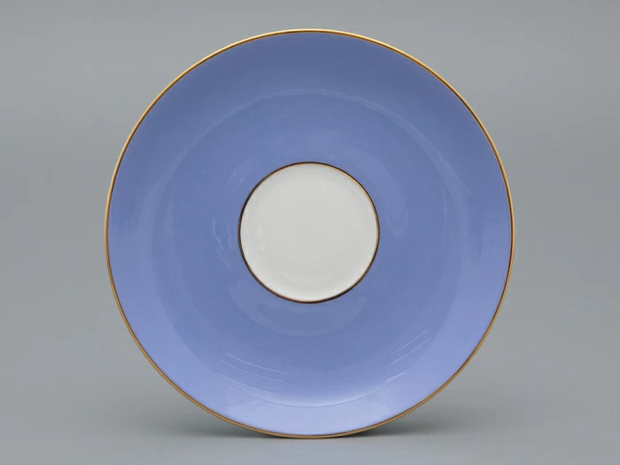 Чашка с блюдцем L’Art des Fleurs в подарочной упаковке, форма Весенняя 2, рисунок Аметистовое пламя, арт 81.33403.00.1, 