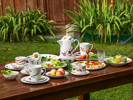 Салатник 200 мм, форма Утро рисунок Мамина Дача, арт. 80.48026.00.1