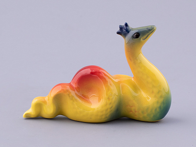 Скульптура форма Королева змей, рисунок Желтая Тайна, арт. 82.48087.00.1