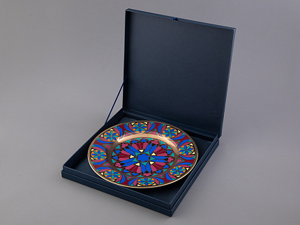 Тарелка декоративная 270 мм Европейская, в подарочной упаковке, рисунок Готическая 7 арт. 81.25628.00.1