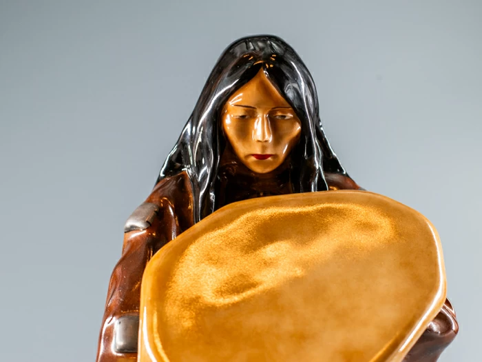 Скульптура Народности России Тунгусский шаман арт. 82.78567.00.1, 