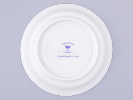 Чашка с блюдцем чайная, форма Гербовая, рисунок Серебряный город 1, арт. 81.32584.00.1, 