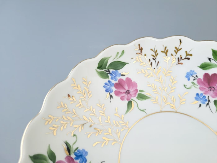 Сухарница, 215  мм,  форма Тюльпан, рисунок Золотые травки, арт. 80.00099.00.1, 