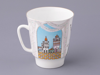 Трехпредметный комплект 165 мл форма Майская рисунок Балет Ромео и Джульетта, арт. 81.21564.00.1