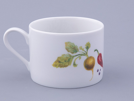 Чашка с блюдцем форма Соло рисунок Мамина Дача, арт. 81.32794.00.1