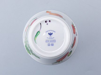 Салатник круглый форма Молодежная  рисунок Мамина дача, арт. 80.08983.00.1