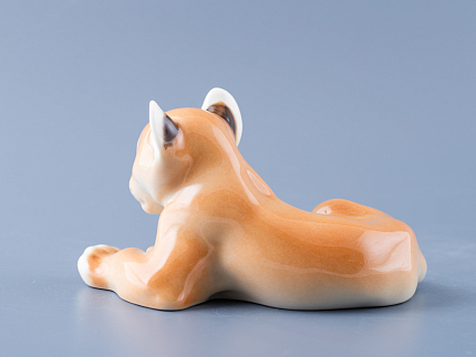 Скульптура Львенок лежащий малый размер арт. 82.01021.00.1