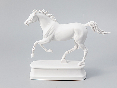 Скульптура Конь Англо-арабский, в подарочной упаковке, рисунок Белый арт. 81.18629.00.1