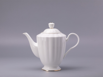 Сервиз чайный форма Нега рисунок Золотая лента, 6 персон 14 предметов, арт. 81.23019.00.1, 