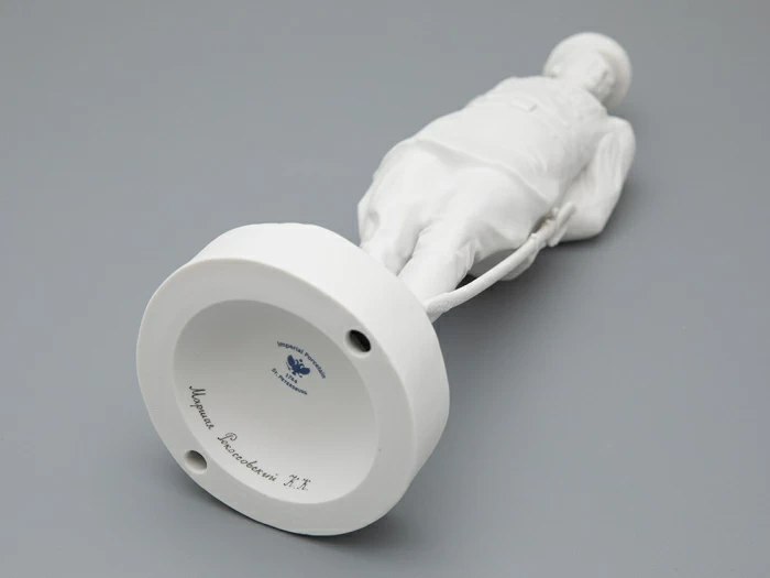 Скульптура Маршал Рокоссовский К.К., в подарочной упаковке, Белый бисквит, арт. 81.33455.00.1, 