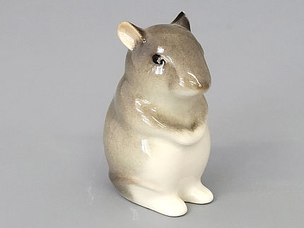 Скульптура форма Мышь малютка рисунок Палевая арт. 82.61110.00.1