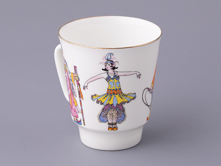 Трехпредметный комплект форма Майская рисунок Конек-горбунок арт. 81.24965.00.1