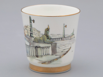 Подарочный набор стопок форма Сувенирная 1, рисунок Виды С-Петербурга арт. 81.31737.00.1, 