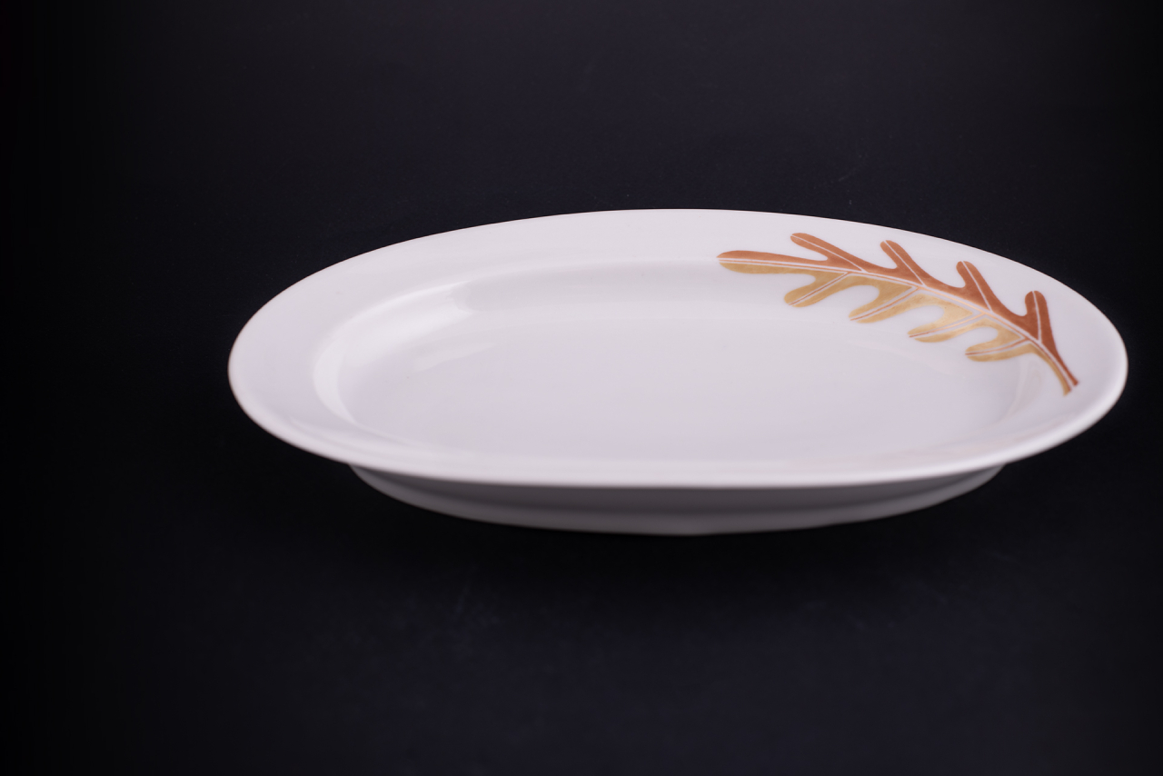 Селедочница на форме Молодежная, рисунок Сентябрь, арт 70.01993.00.1, 