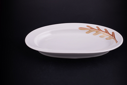 Селедочница на форме Молодежная, рисунок Сентябрь, арт 70.01993.00.1