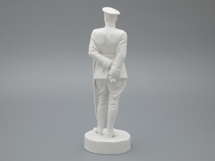 Скульптура Маршал Рокоссовский К.К., в подарочной упаковке, Белый бисквит, арт. 81.33455.00.1, 