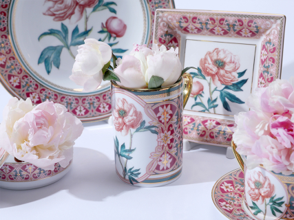 Бокал 400 мл в подарочной упаковке, форма Соло, рисунок Дивный Пион, арт. 81.32714.00.1, 