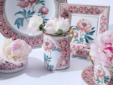 Бокал 400 мл в подарочной упаковке, форма Соло, рисунок Дивный Пион, арт. 81.32714.00.1