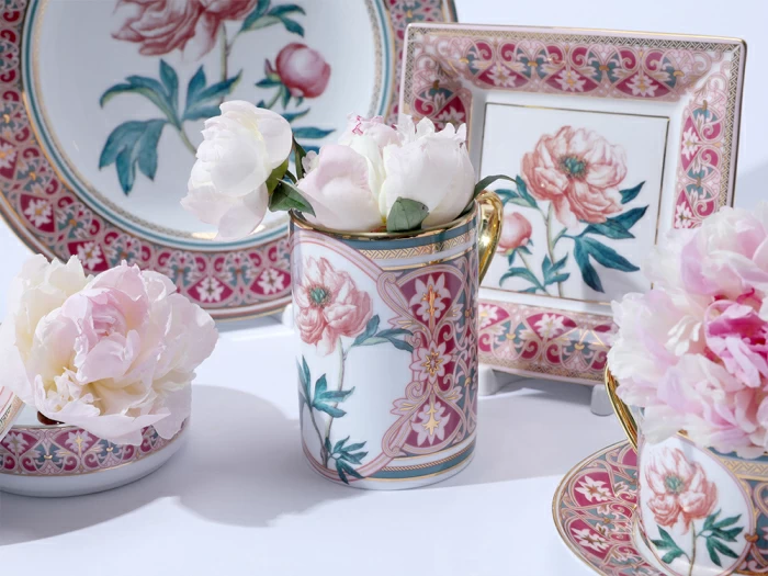 Бокал 400 мл в подарочной упаковке, форма Соло, рисунок Дивный Пион, арт. 81.32714.00.1, 