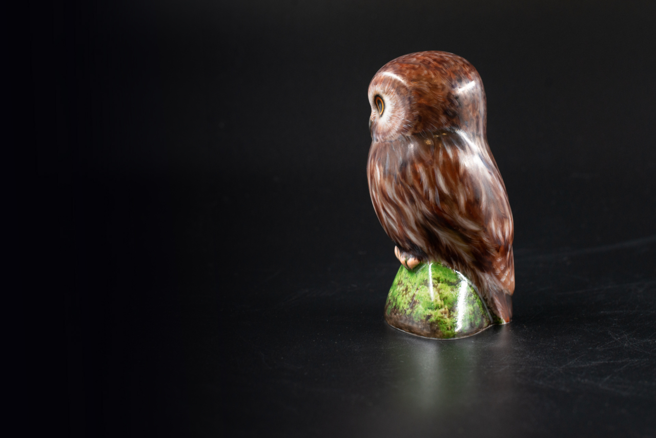 Скульптура Воробьиный сыч, Совенок, арт 62.09238.00.2, 